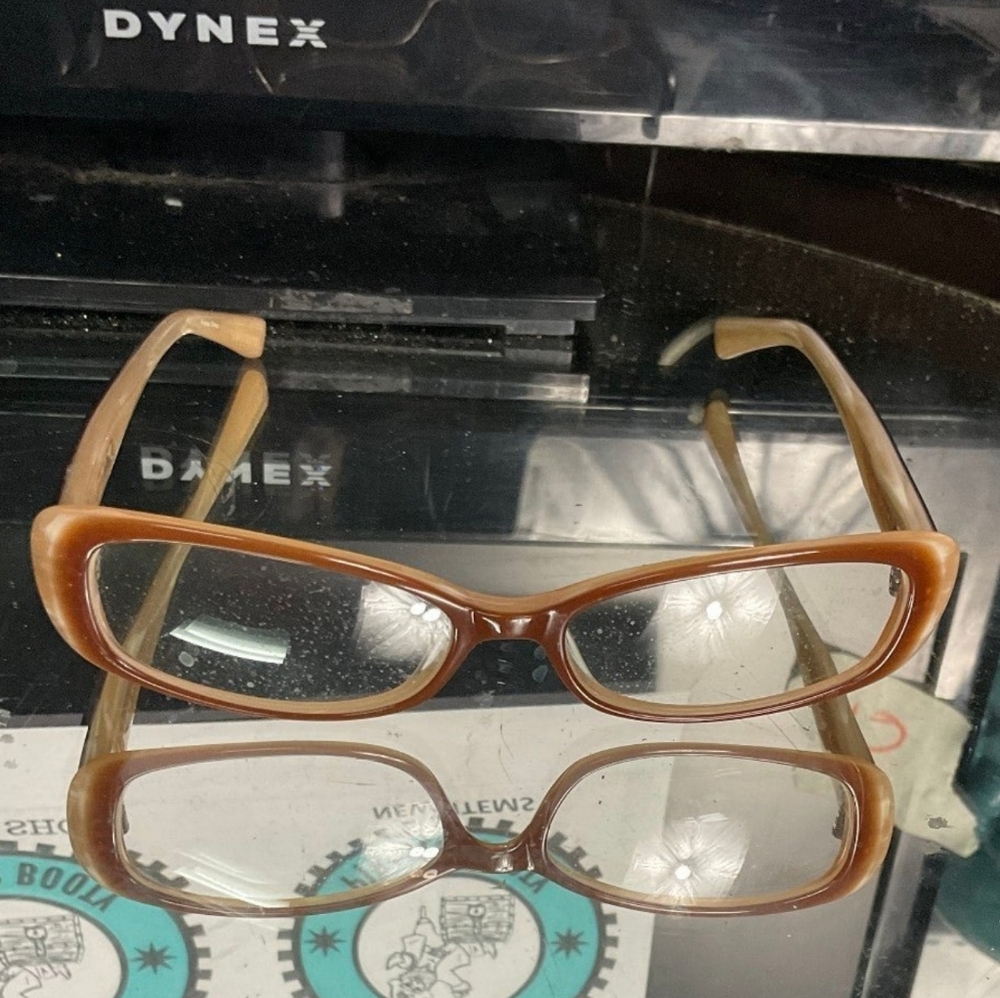 Nike Eyeglasses FRAMES 7005 250 Brown Tan